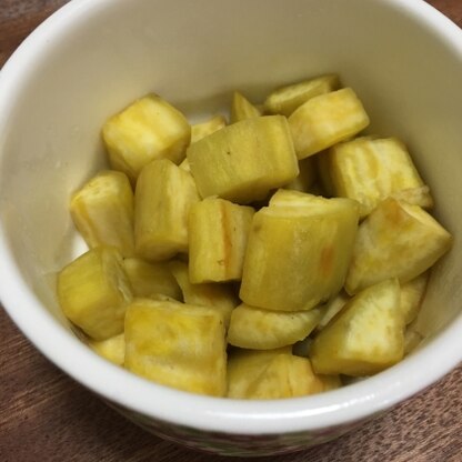 芋好きの息子にヒットしました！
「あま〜い」とパクパク食べてくれました(^^)